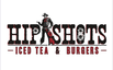 Hipshots Ice Tea and Burgers Logo